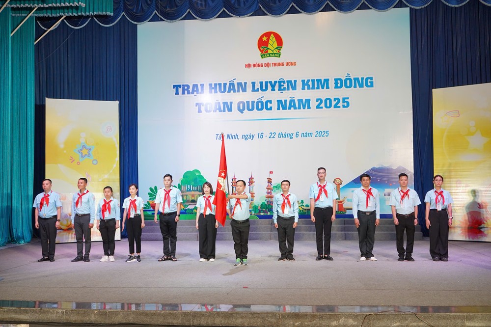 165 trại sinh tham gia Trại huấn luyện Kim Đồng toàn quốc - ảnh 1
