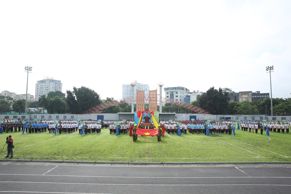 Gần 1.000 vận động viên tham gia Hội thao Công an thủ đô năm 2025 - ảnh 3