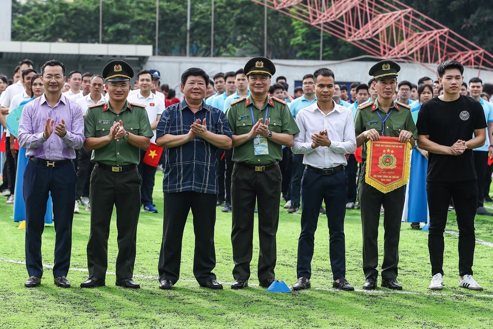 Gần 1.000 vận động viên tham gia Hội thao Công an thủ đô năm 2025 - ảnh 10