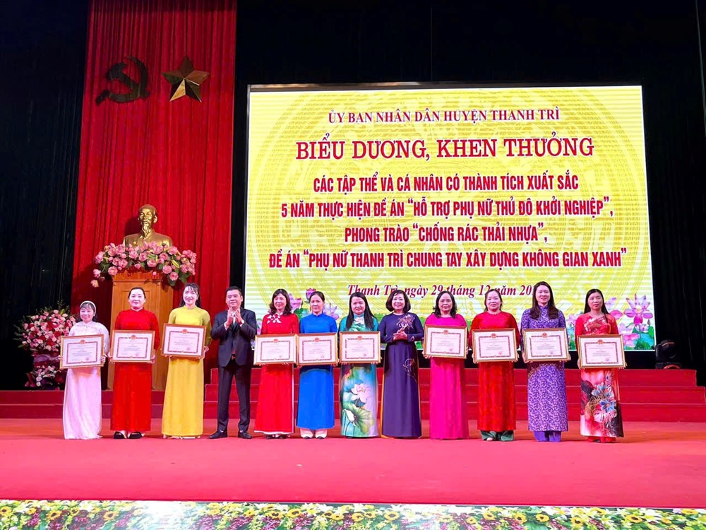 Hội LHPN huyện Thanh Trì: Dấu ấn một hành trình - ảnh 3