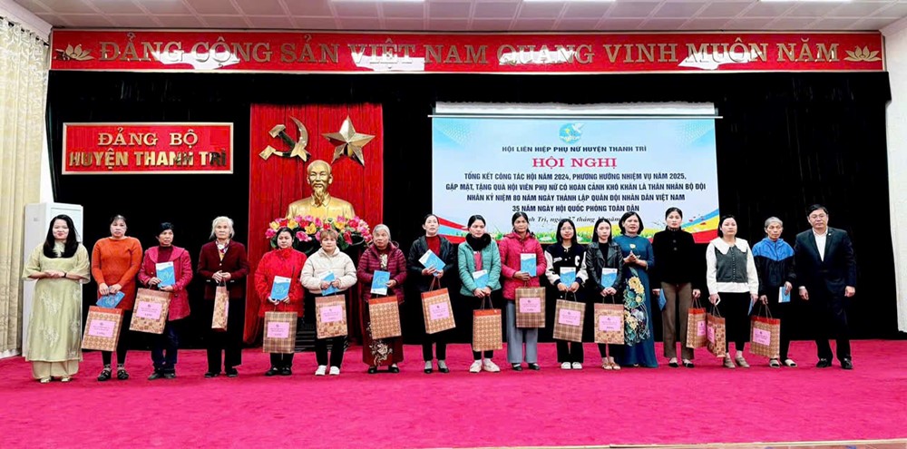 Hội LHPN huyện Thanh Trì: Dấu ấn một hành trình - ảnh 6
