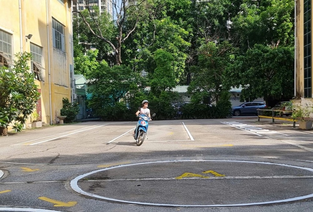 Hà Nội triển khai nghiêm túc kỳ sát hạch lái xe mô tô - ảnh 6