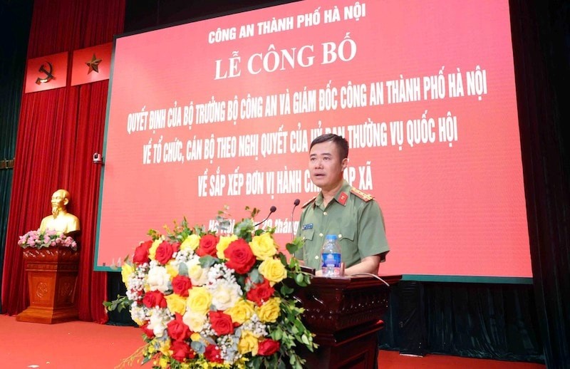 Công an thành phố Hà Nội công bố 126 Trưởng, Phó Công an phường, xã theo mô hình tổ chức mới - ảnh 4
