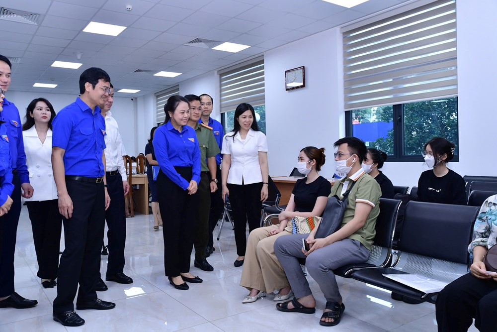 Áo xanh tình nguyện đồng hành cùng người dân và cán bộ vận hành chính quyền 2 cấp - ảnh 2