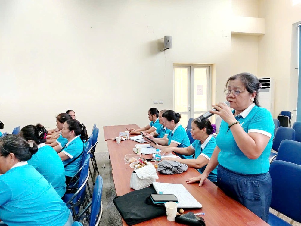 Hội LHPN phường Đông Ngạc triển khai nhiệm vụ 6 tháng cuối năm - ảnh 5