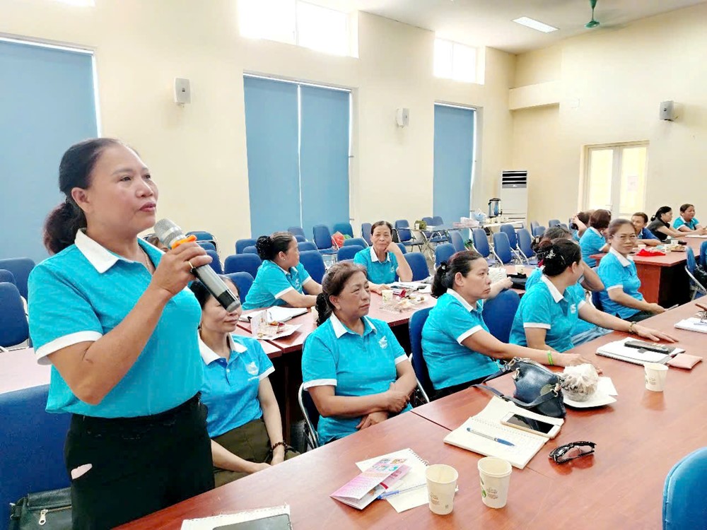 Hội LHPN phường Đông Ngạc triển khai nhiệm vụ 6 tháng cuối năm - ảnh 4