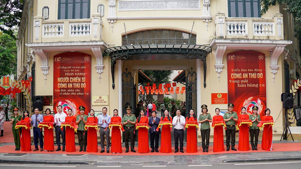 28 tác phẩm đạt giải cuộc thi ảnh về hình tượng chiến sĩ công an nhân dân - ảnh 7