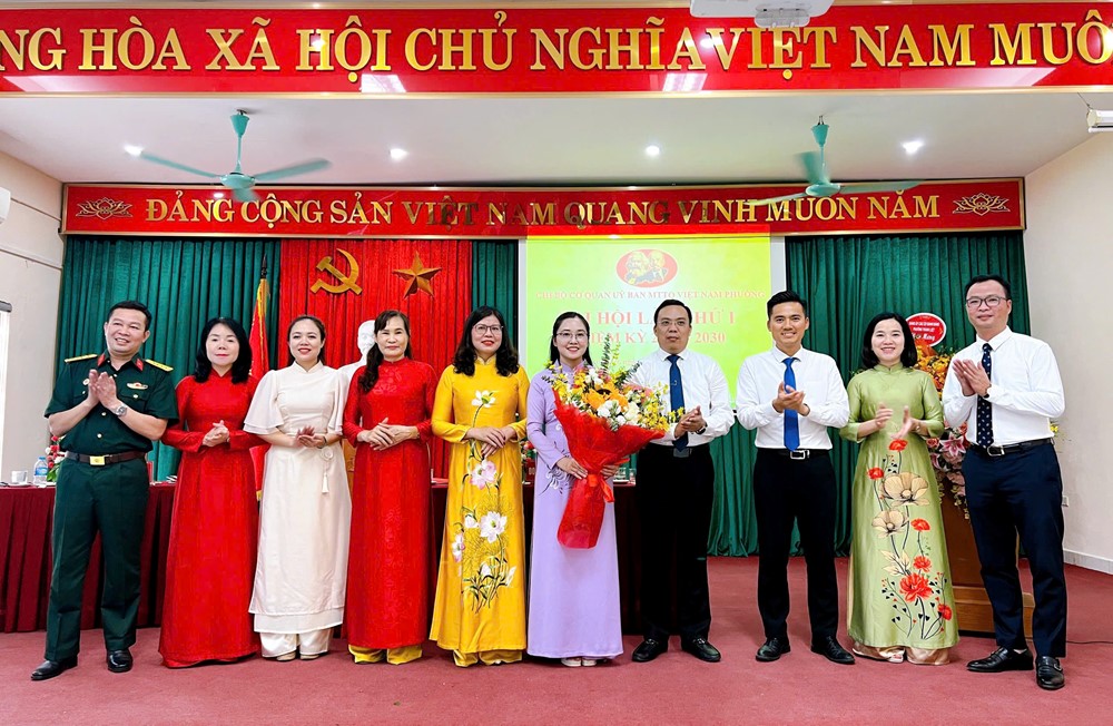 Uỷ ban MTTQ phường Thanh Liệt tổ chức thành công Đại hội Chi bộ lần thứ nhất, nhiệm kỳ 2025-2030 - ảnh 1