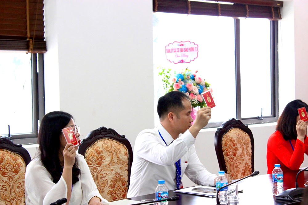 Chi bộ Ban Xây dựng Đảng phường Thượng Cát tổ chức Đại hội lần thứ I, nhiệm kỳ 2025 – 2030 - ảnh 4