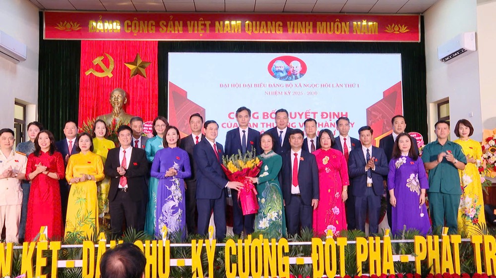 Đại hội Đảng bộ xã Ngọc Hồi nhiệm kỳ 2025 - 2030: Nâng cao vai trò lãnh đạo, phát huy sức mạnh toàn dân - ảnh 5