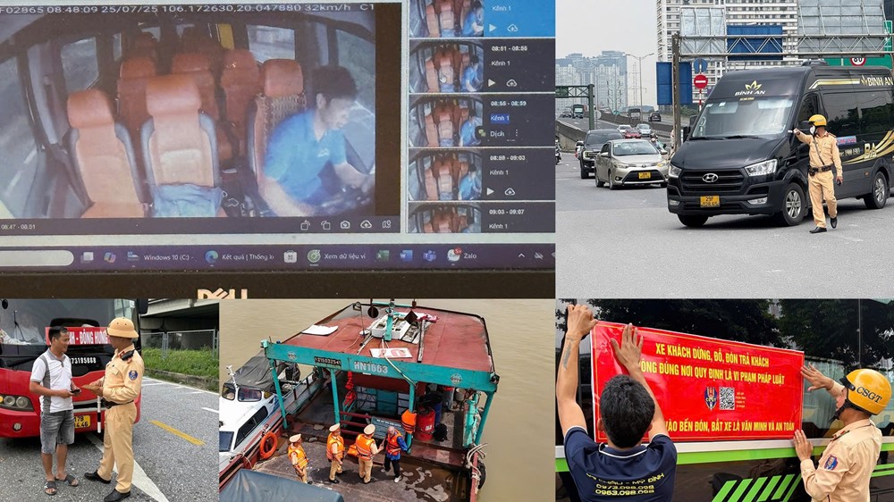 Hà Nội: Tổng kiểm soát phương tiện kinh doanh vận tải, phát hiện, xử lý nhiều vi phạm - ảnh 1