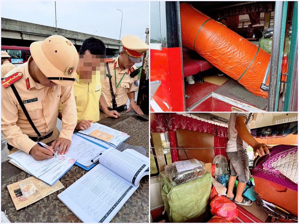 Hà Nội: Tổng kiểm soát phương tiện kinh doanh vận tải, phát hiện, xử lý nhiều vi phạm - ảnh 2