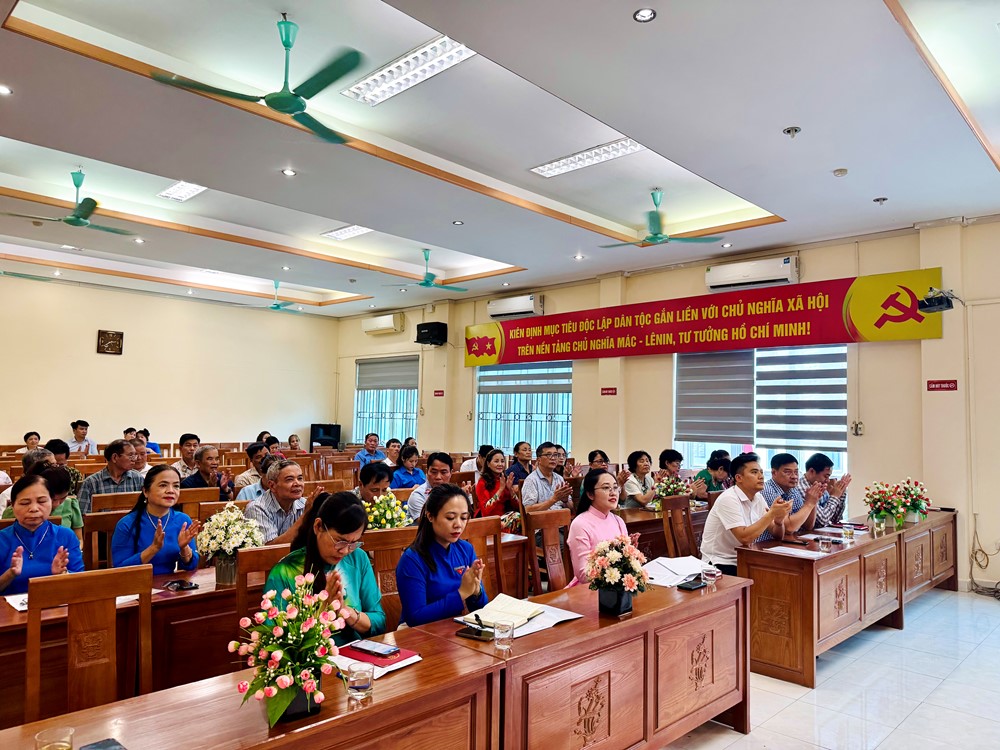 Uỷ ban MTTQ phường Thanh Liệt triển khai phong trào “Công dân số cùng Thủ đô vươn mình” - ảnh 1