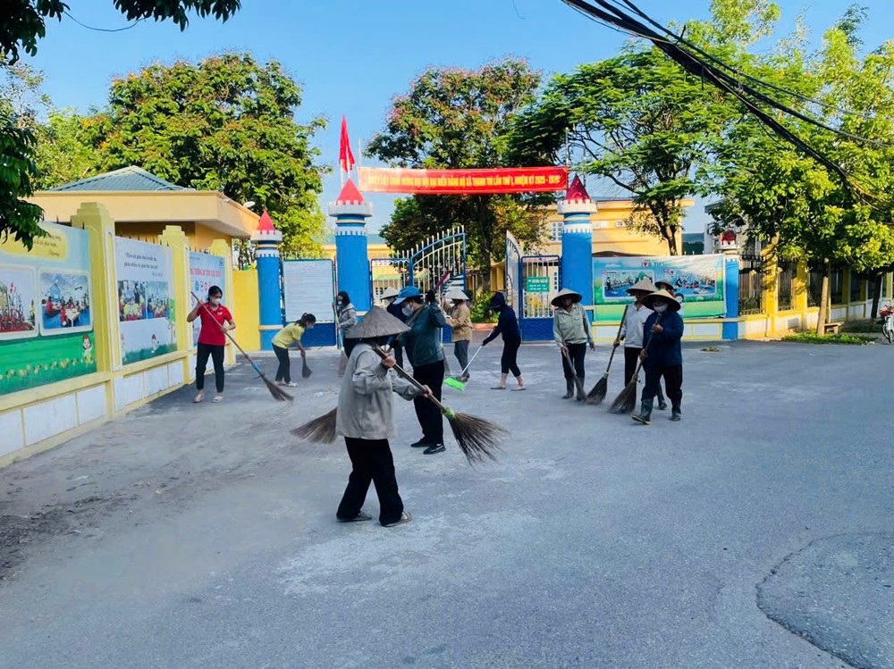 Xây dựng diện mạo đô thị xã Thanh Trì sáng - xanh - sạch - đẹp - ảnh 7