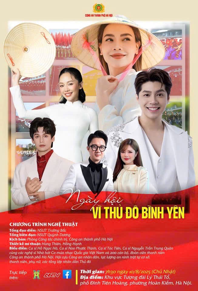 Gần 3.000 cán bộ chiến sĩ Công an Thủ đô tham gia duyệt đội ngũ và diễu hành tại ngày hội Vì Thủ đô bình yên - ảnh 2
