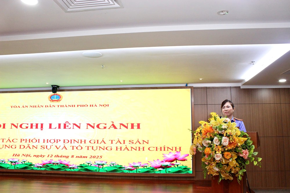 Tăng cường phối hợp liên ngành về công tác định giá tài sản trong Tố tụng dân sự và Tố tụng hành chính - ảnh 5