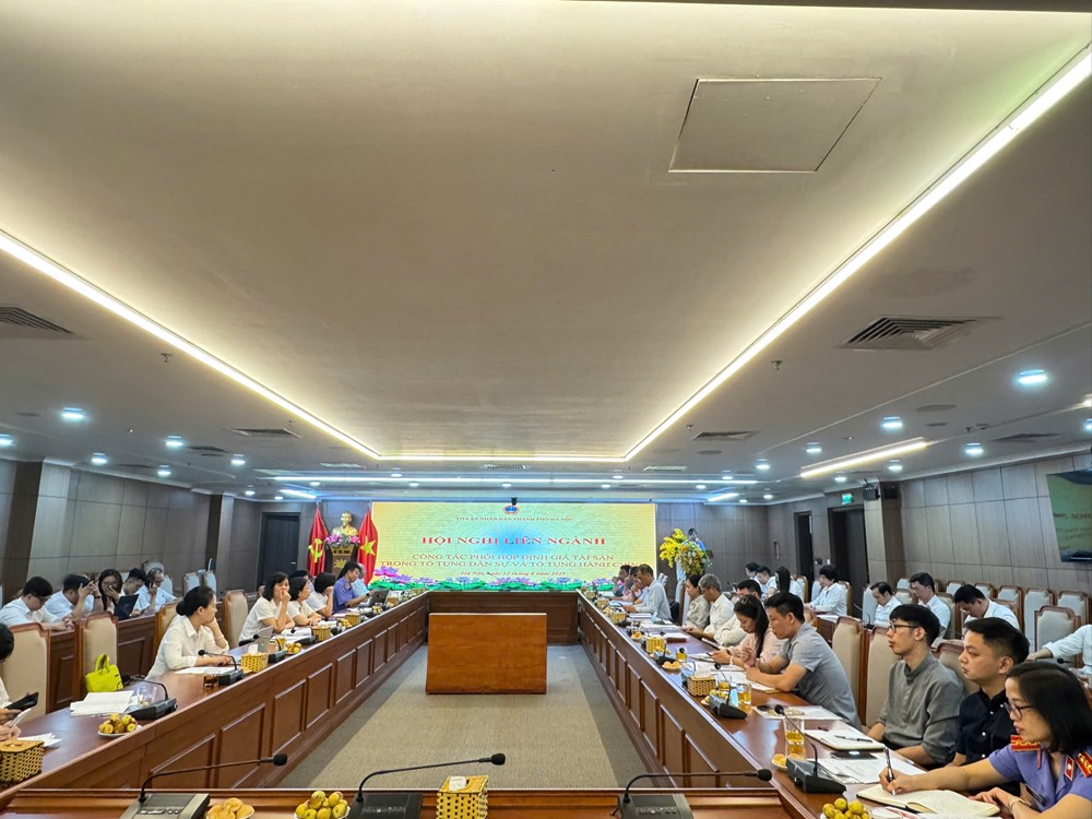 Tăng cường phối hợp liên ngành về công tác định giá tài sản trong Tố tụng dân sự và Tố tụng hành chính - ảnh 1