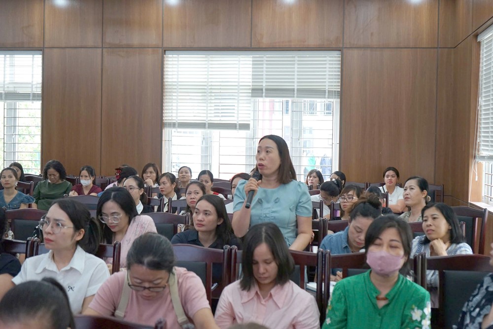 Hà Nội tổ chức tập huấn Hệ thông tin quản lý chuyên ngành Dân số MIS2025RS  - ảnh 3