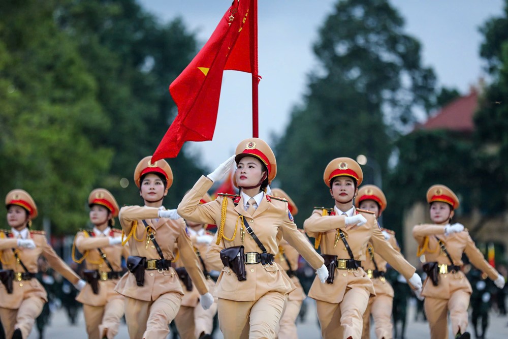 Công an Hà Nội thông báo thay đổi thời gian phân luồng giao thông phục vụ Tổng hợp luyện lần 2  - ảnh 2