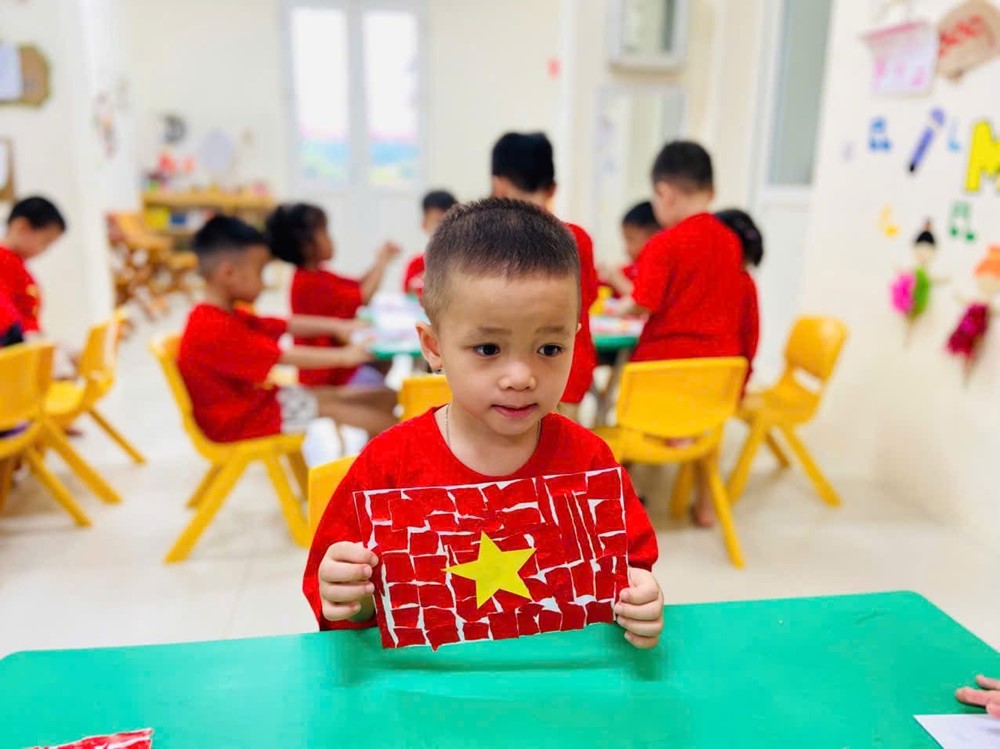Phường Đông Ngạc rộn ràng sắc đỏ chào mừng Quốc khánh 2/9 - ảnh 17