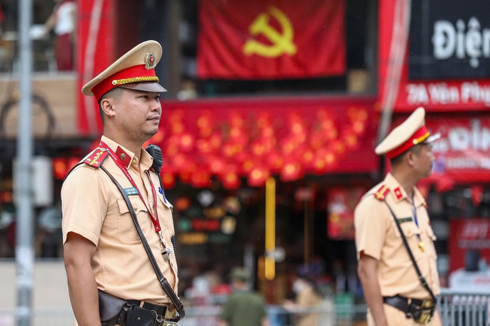 Phân luồng giao thông phục vụ Chương trình nghệ thuật “80 năm Hành trình Độc lập - Tự do - Hạnh Phúc“ - ảnh 1