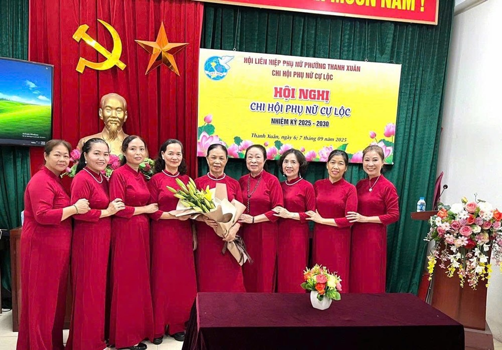Các Chi hội phụ nữ phường Thanh Xuân tổ chức thành công Hội nghị nhiệm kỳ 2025–2030 - ảnh 3