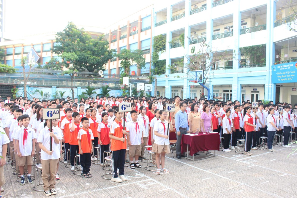 Hơn 6.000 học sinh được tuyên truyền pháp luật về trật tự an toàn giao thông - ảnh 1