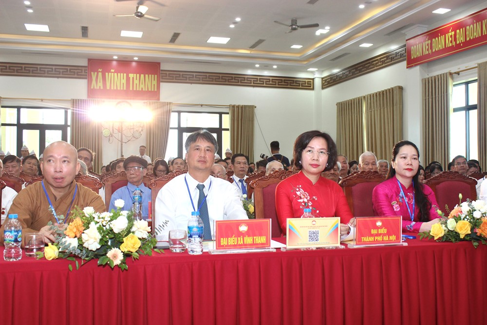 Đại hội đại biểu Mặt trận Tổ quốc xã Vĩnh Thanh nhiệm kỳ 2025-2030 thành công tốt đẹp - ảnh 5