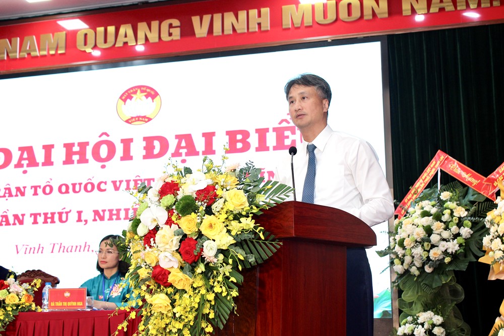 Đại hội đại biểu Mặt trận Tổ quốc xã Vĩnh Thanh nhiệm kỳ 2025-2030 thành công tốt đẹp - ảnh 9