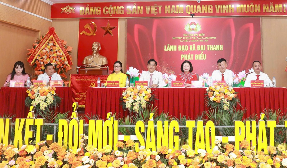 Mặt trận tổ quốc Việt Nam xã Đại Thanh: Phát huy vai trò nòng cốt trong khối đại đoàn kết toàn dân - ảnh 3