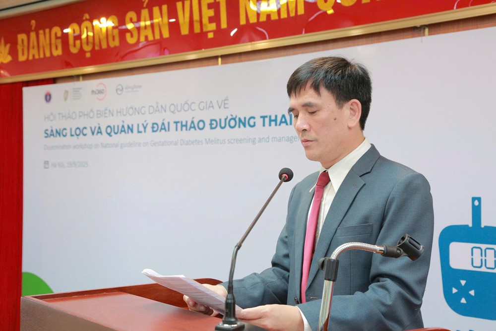 Bộ Y tế triển khai Hướng dẫn quốc gia về sàng lọc và quản lý đái tháo đường thai kỳ - ảnh 1