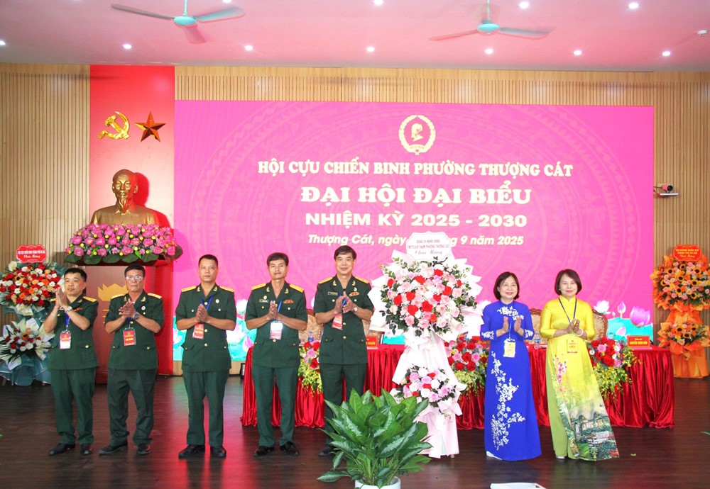 Phường Thượng Cát tổ chức thành công Đại hội đại biểu Hội Cựu chiến binh phường lần thứ Nhất - ảnh 5