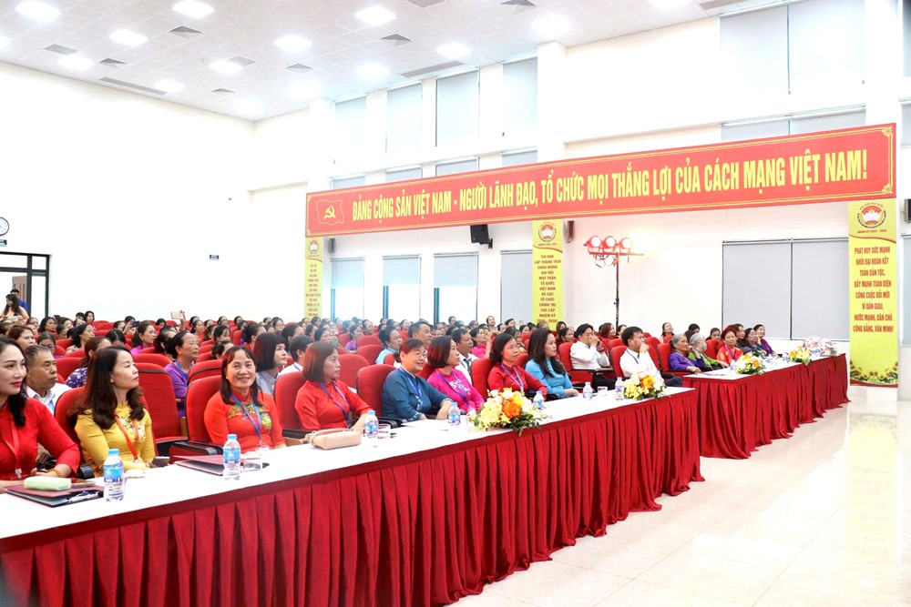 Phụ nữ phường Tây Tựu phát huy đoàn kết, sáng tạo, chủ động hội nhập - ảnh 1