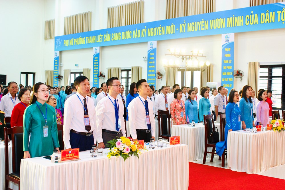 Phụ nữ phường Thanh Liệt đoàn kết, sáng tạo, khát vọng vươn lên vì sự phát triển bền vững - ảnh 1