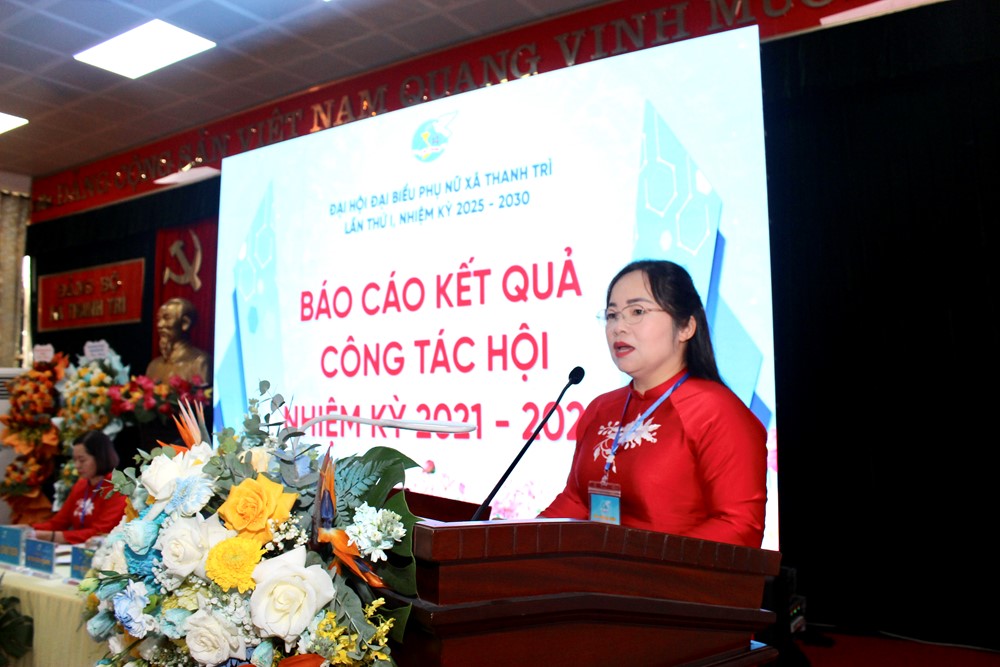 Đồng chí An Thị Bích Phượng giữ chức Chủ tịch Hội LHPN xã Thanh Trì nhiệm kỳ 2025-2030 - ảnh 6