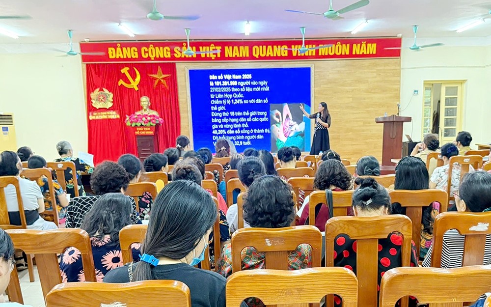 Phường Thanh Xuân chú trọng nâng cao kiến thức, kỹ năng về công tác dân số trong tình hình mới - ảnh 2