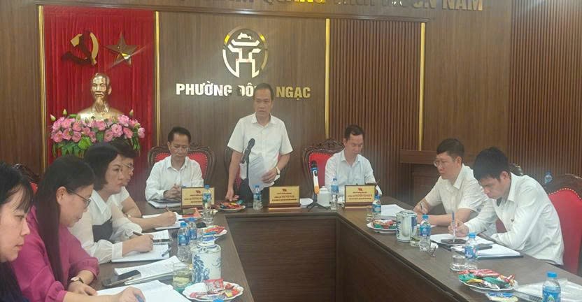 Phường Đông Ngạc: Khẩn trương các biện pháp ứng phó úng ngập do ảnh hưởng bão số 10 - ảnh 1