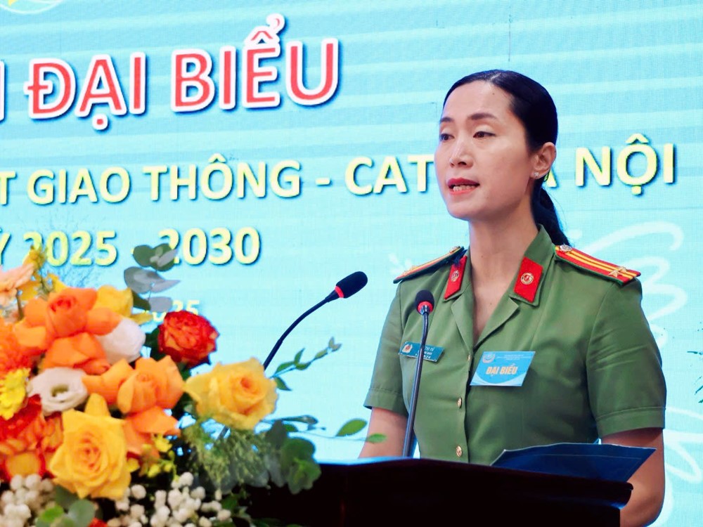 Đại hội Phụ nữ Phòng Cảnh sát giao thông nhiệm kỳ 2025 – 2030 thành công tốt đẹp - ảnh 6