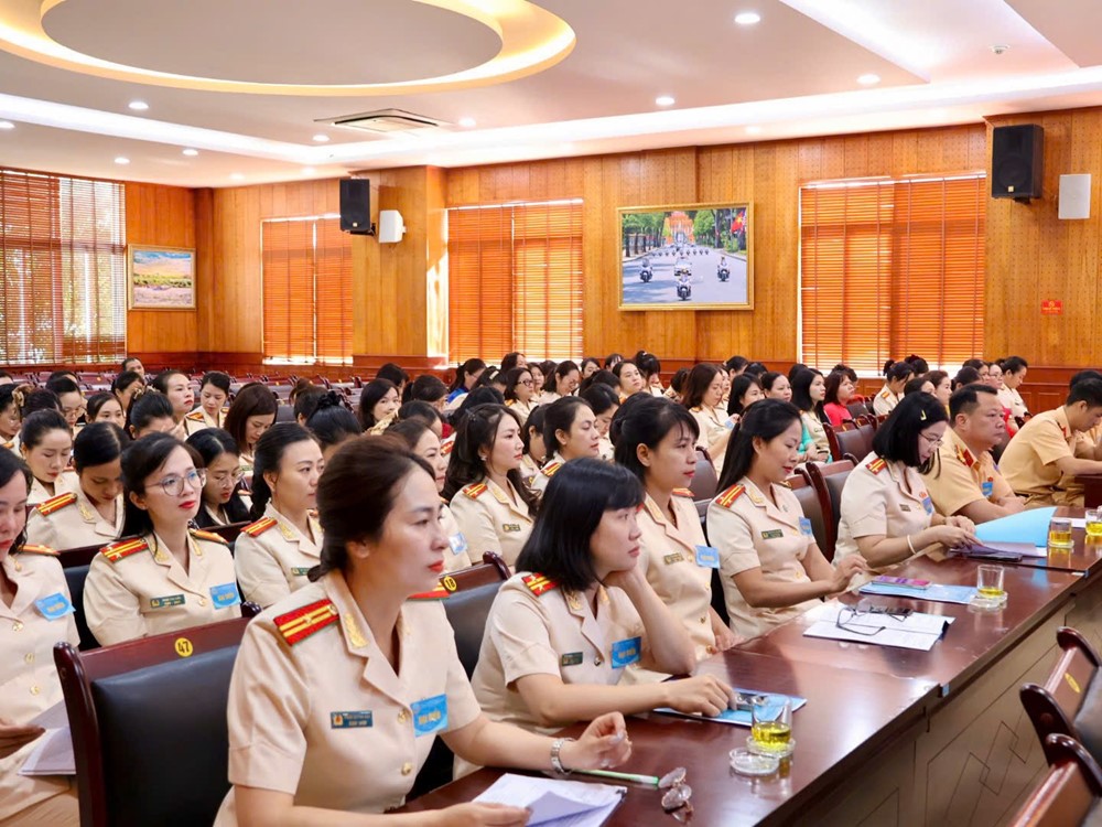 Đại hội Phụ nữ Phòng Cảnh sát giao thông nhiệm kỳ 2025 – 2030 thành công tốt đẹp - ảnh 4