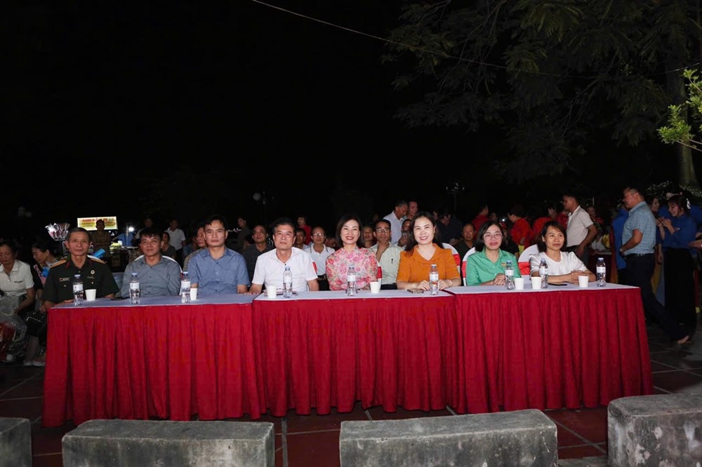 Xã Ngọc Hồi: Sôi nổi chương trình nghệ thuật chào mừng 71 năm Ngày Giải phóng Thủ đô  - ảnh 2