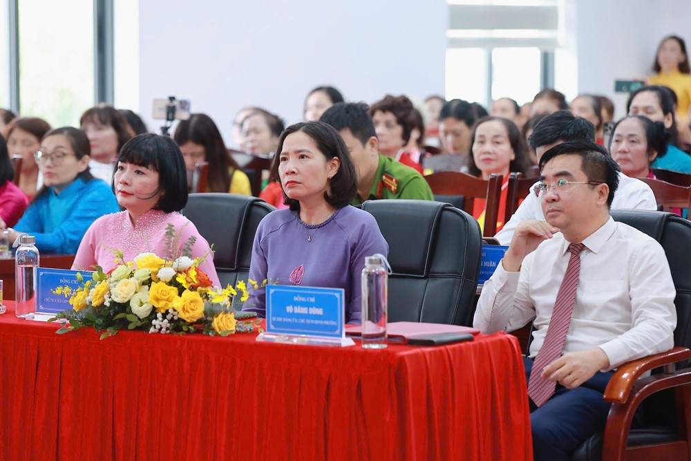 Hội LHPN phường Khương Đình gặp mặt kỷ niệm ngày 20/10 - ảnh 1