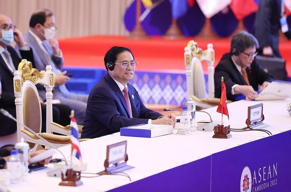 Thủ tướng Phạm Minh Chính dự lễ khai mạc Hội nghị cấp cao ASEAN - ảnh 2