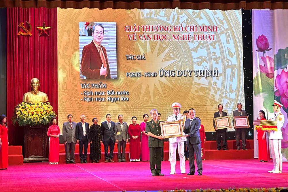 128 tác giả nhận Giải thưởng Hồ Chí Minh, Giải thưởng Nhà nước về văn học, nghệ thuật - ảnh 3