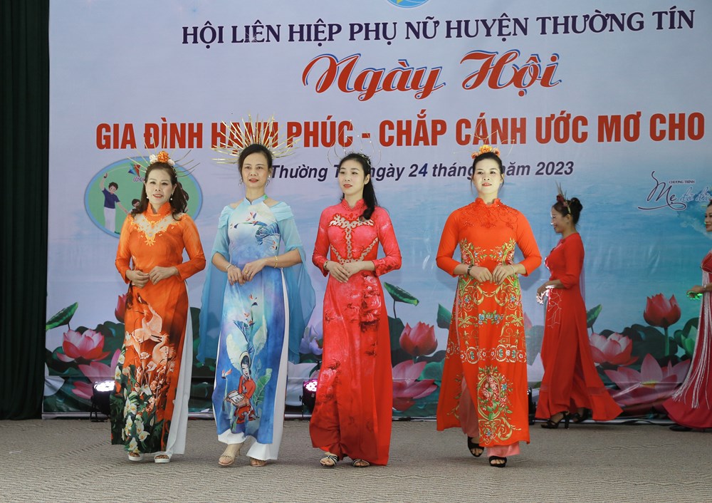 Hội LHPN huyện Thường Tín tổ chức chương trình Ngày hội Gia đình - chắp cánh ước mơ cho con năm 2023 - ảnh 7
