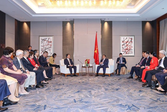 Thủ tướng Phạm Minh Chính tiếp các nhân sĩ hữu nghị Trung Quốc - ảnh 2