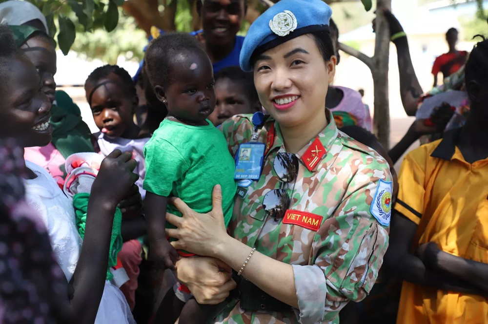 Bệnh viện dã chiến cấp 2 số 4 hoàn thành xuất sắc nhiệm vụ tại Nam Sudan - ảnh 1