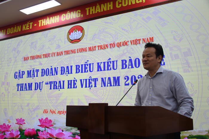 Trại hè Việt Nam 2023: Mặt trận Tổ quốc vinh danh thanh niên kiều bào tiêu biểu - ảnh 1