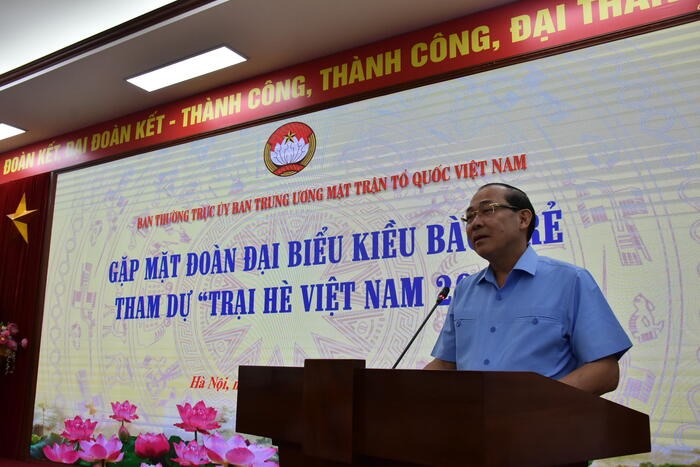 Trại hè Việt Nam 2023: Mặt trận Tổ quốc vinh danh thanh niên kiều bào tiêu biểu - ảnh 2