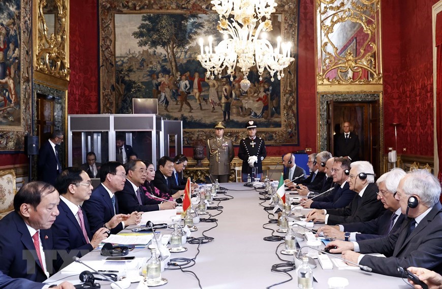 Việt Nam - Italy ký chương trình hợp tác văn hóa giai đoạn 2023-2026 - ảnh 1