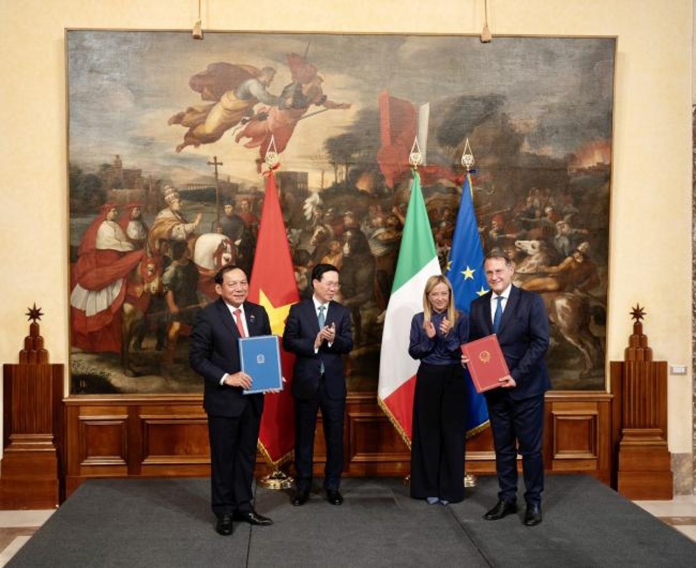 Việt Nam - Italy ký chương trình hợp tác văn hóa giai đoạn 2023-2026 - ảnh 3